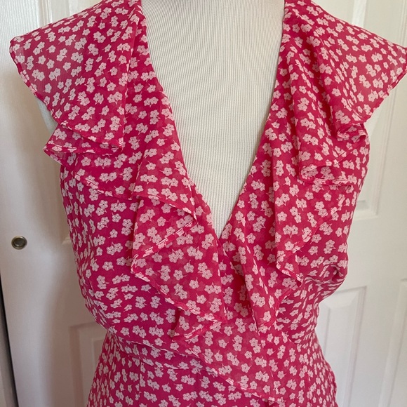 C/Meo  collective Sleeveless ruffle midi dress - Picture 9 of 10